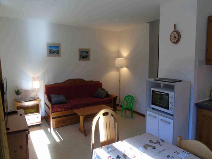 Chalet pour 6 personnes, avec balcon, adapté aux familles dans Valfréjus