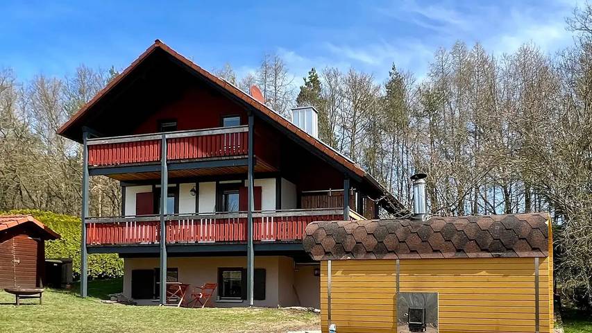 Ferienhaus für 4 Personen, mit Garten und Sauna in Hilders - 2