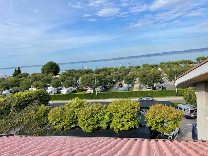 Holiday rental for 2 people, with balcony and lake view in Bardolino