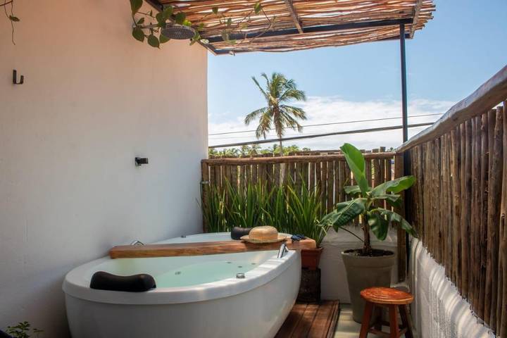 Casas e apartamentos de temporada para 2 pessoas, com jacuzzi e balcão em Porto de Pedras