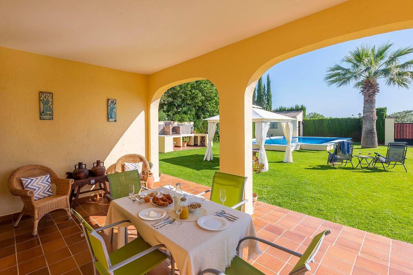 Villa "Casa Rural Casa de Noa" mit Privatem Pool, Privatem Garten und Wlan in Marchena, Sevilla Provinz
