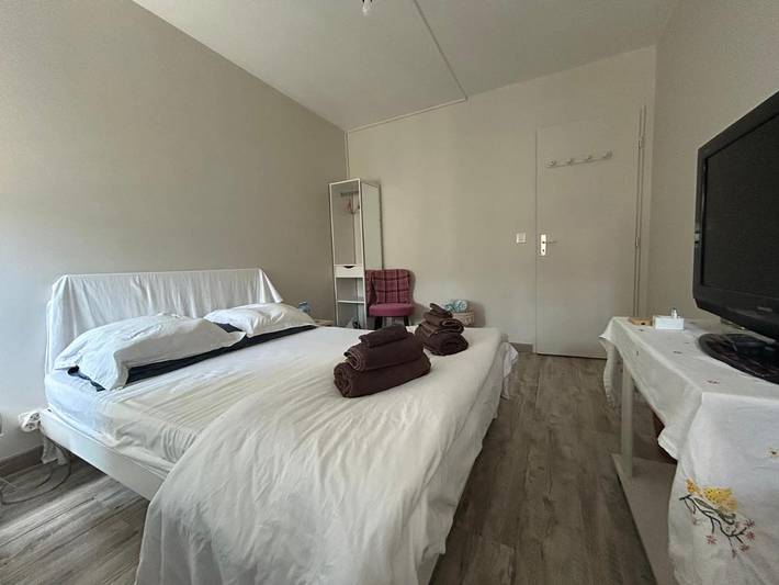 Gîte pour 3 personnes, avec balcon dans Plage Fabron Bambou Nice - 3