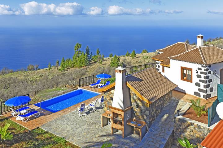 Casa de vacaciones para 5 personas, con Terraza y Jardín en La Palma