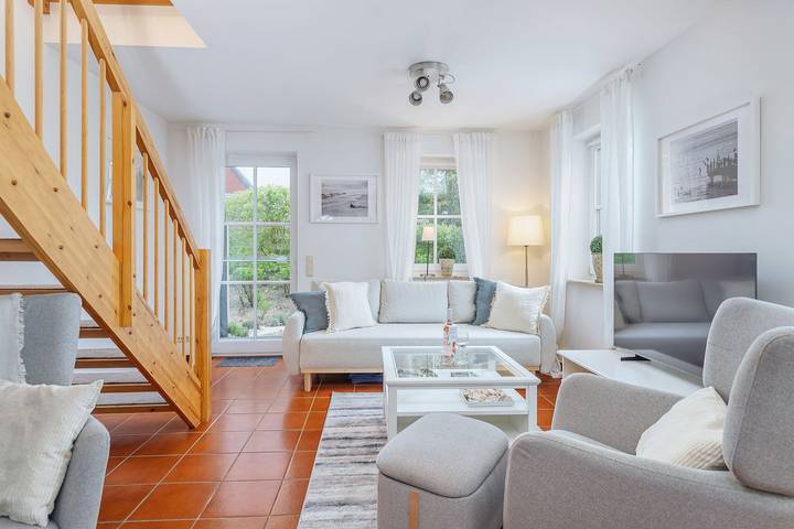 Geheel appartement, Vakantieappartement voor 6 personen met terras in Born a. Darß, Born auf dem Darß