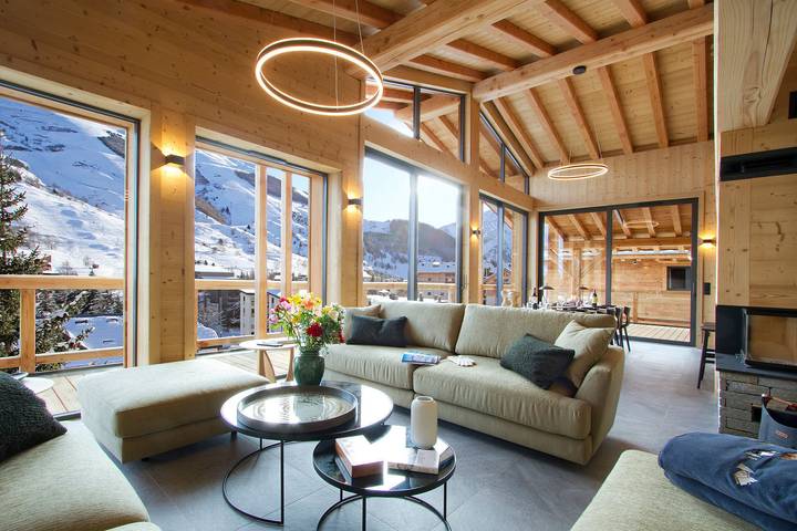 Chalet pour 14 personnes, avec balcon et sauna dans Les Deux Alpes