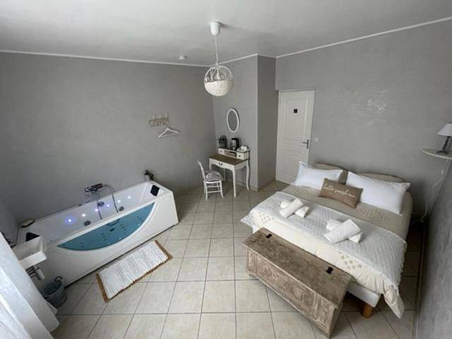 Chambre d’hôte pour 2 personnes, avec jacuzzi ainsi que piscine et jardin dans la Sarthe - 2