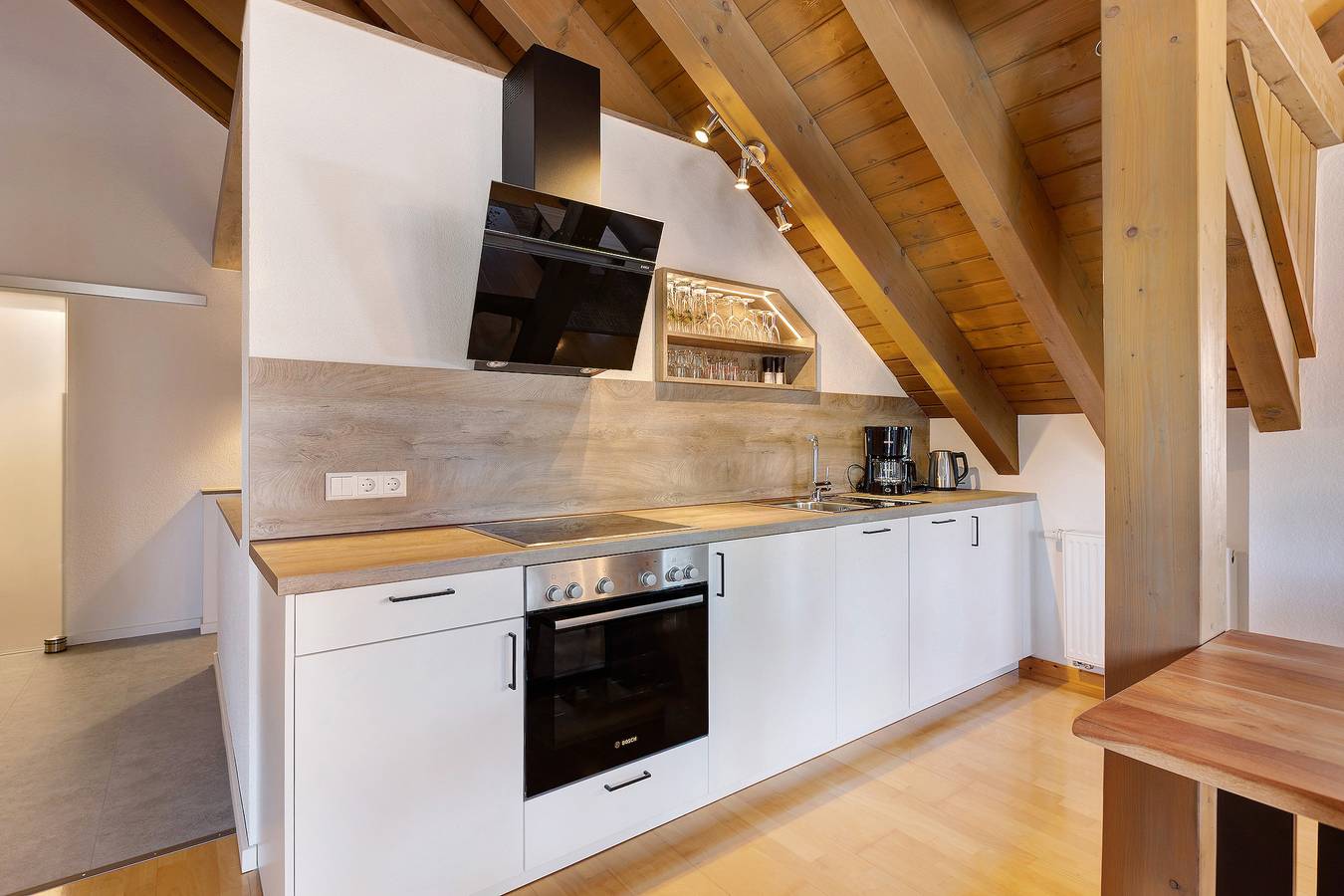 Ganze Wohnung, Ferienwohnung 'Dorfblick' mit Balkon und Wi-Fi in Königsfeld im Schwarzwald, Mittlerer Schwarzwald