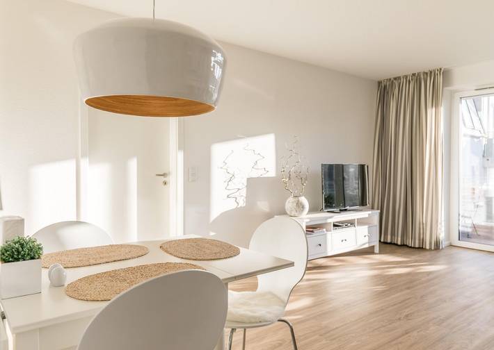 Ganze Wohnung, Gemütliches Wohnen in der neuen Ferienwohnung "Zur Flaschenpost" in Hafen Büsum, Büsum