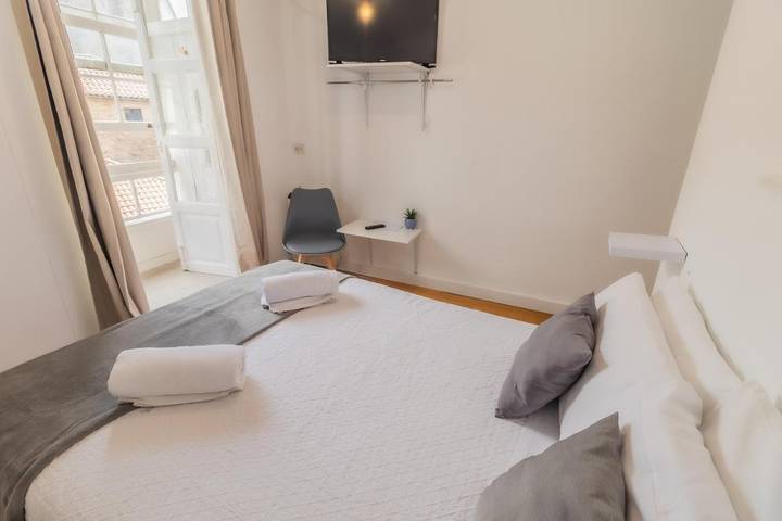 Maison d’hôte pour 2 personnes, avec vue et balcon, animaux acceptés à Saint-Jacques-de-Compostelle
