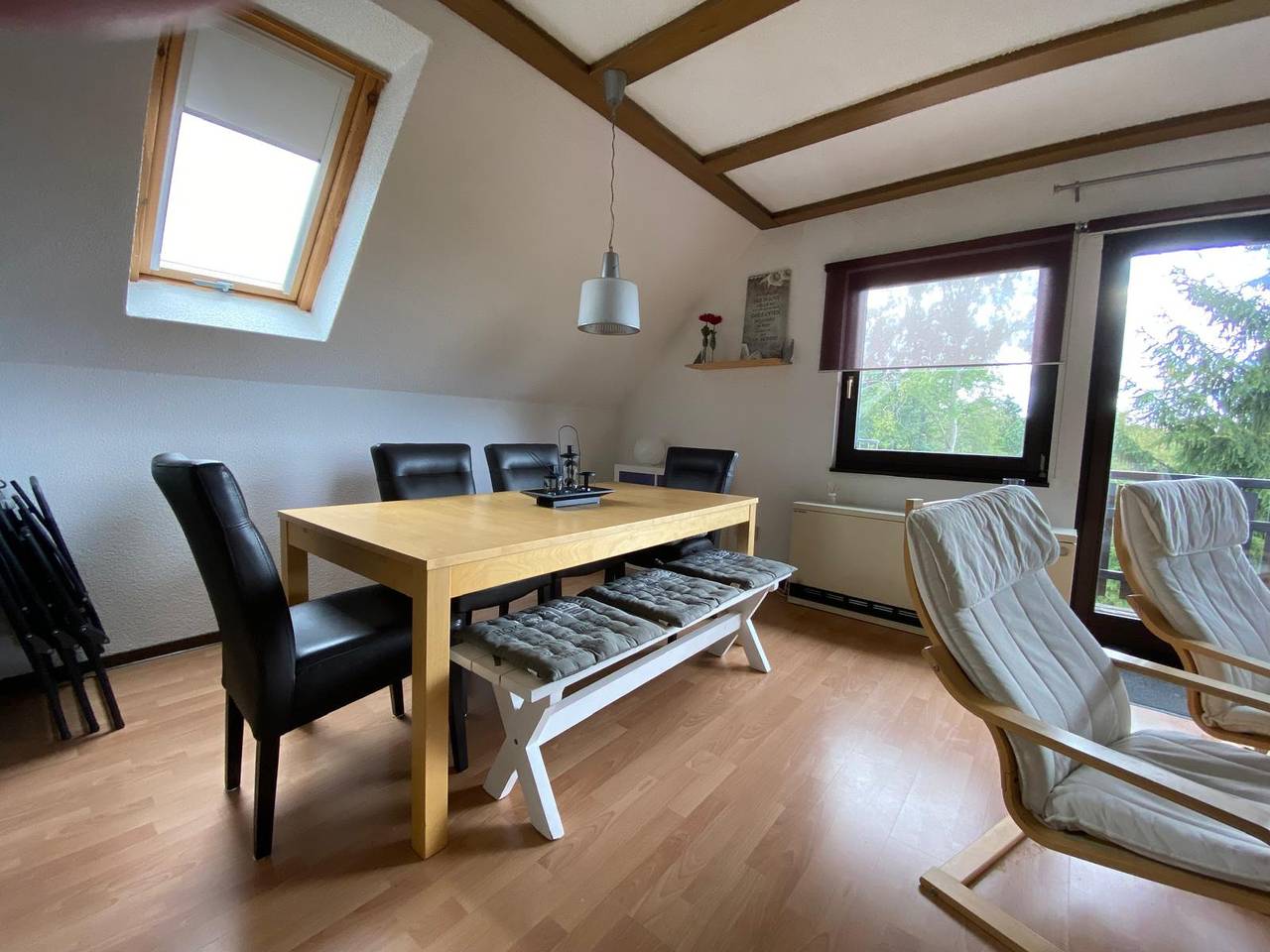 Entire apartment, Comfortable 4-person apartment with wood-burning stove in Frankenau, Hesse in Frankenau, Waldecker Land