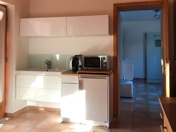 Ferienwohnung für 2 Personen, mit Seeblick und Garten in Hayingen