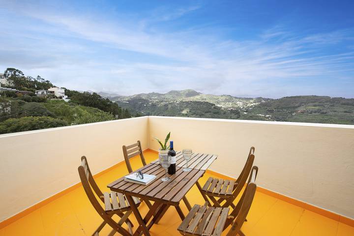 Apartamento para 4 personas, con jardín y sauna en Teror