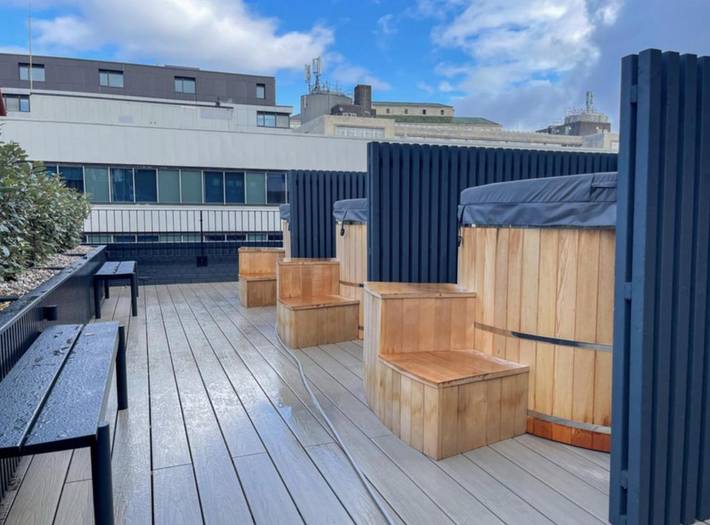 Apartamento para 2 personas, con jacuzzi y terraza en Liverpool