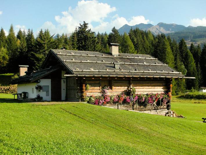 Baita per 10 persone, con giardino in Val di Fiemme