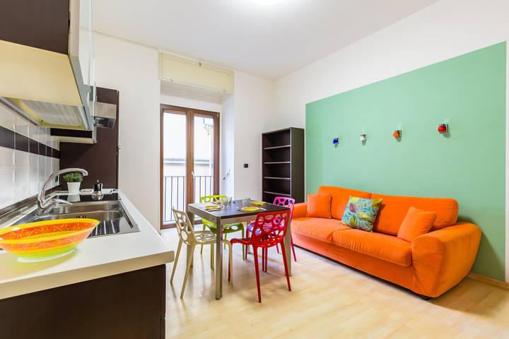 Appartement de vacances pour 4 personnes, avec balcon à Naples
