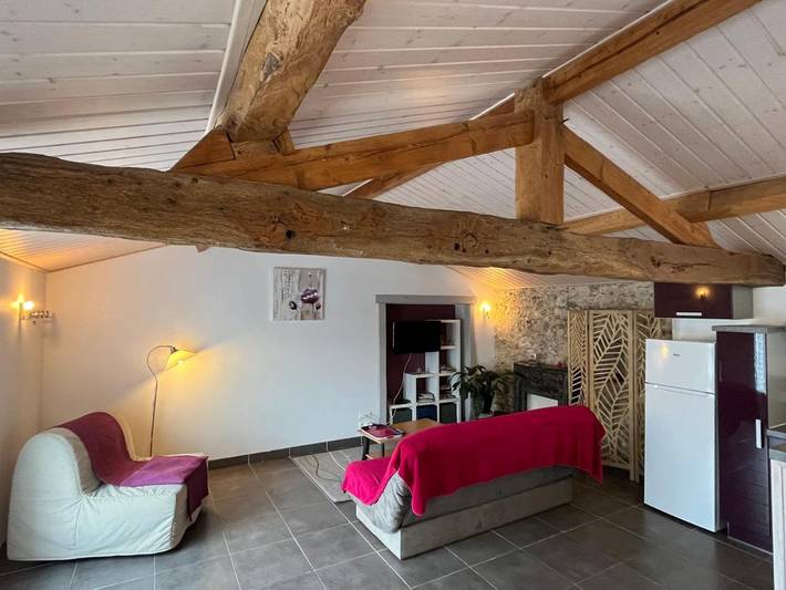 Maison de vacances pour 4 personnes, avec Terrasse ainsi que Jardin et Vue à Commequiers