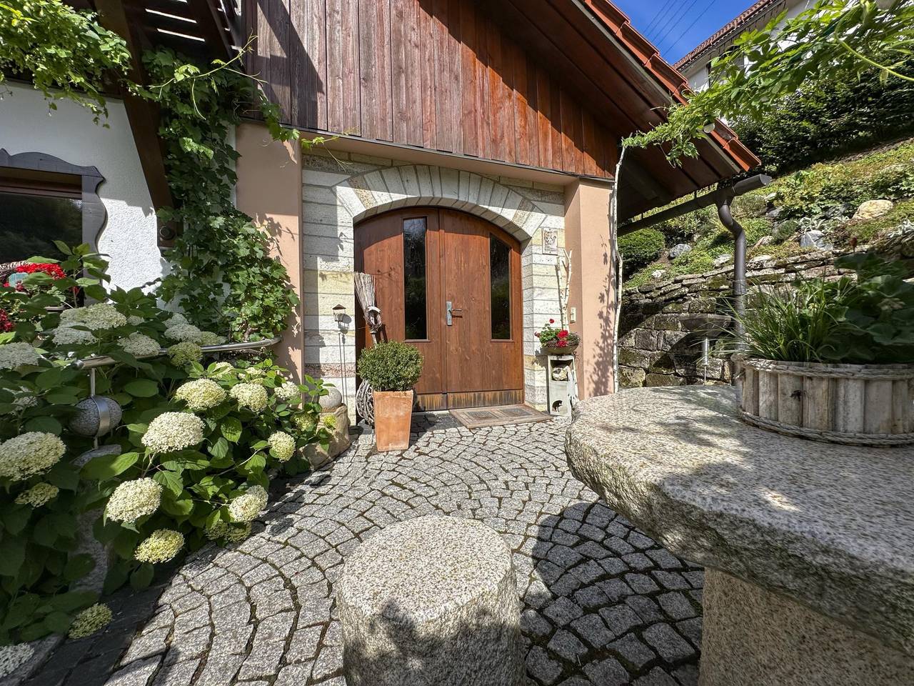 Ferienhaus am Ferienhof im Thüringer Wald in Schleusegrund, Frankenwald