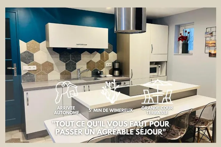 Casa de vacaciones para 6 personas, con terraza, Se admiten mascotas - 1
