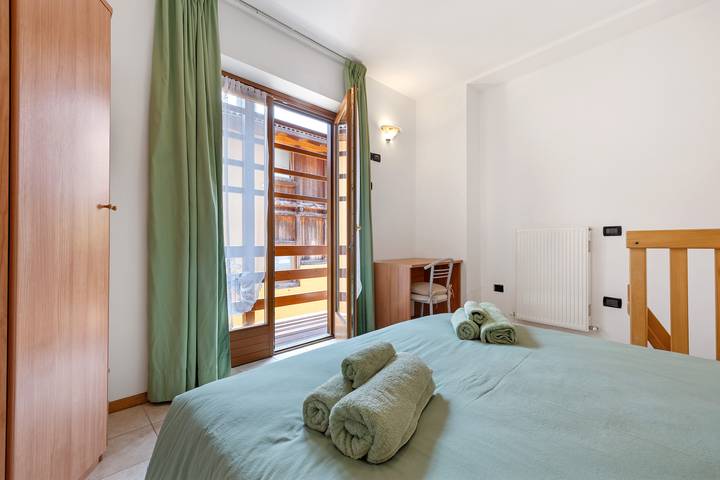 Appartamento per 6 persone, con balcone, adatto a famiglie con bambini a Comano Terme