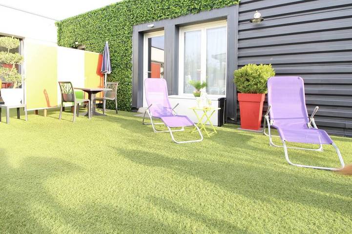 Maison de vacances pour 2 personnes, avec jardin ainsi que jacuzzi et terrasse