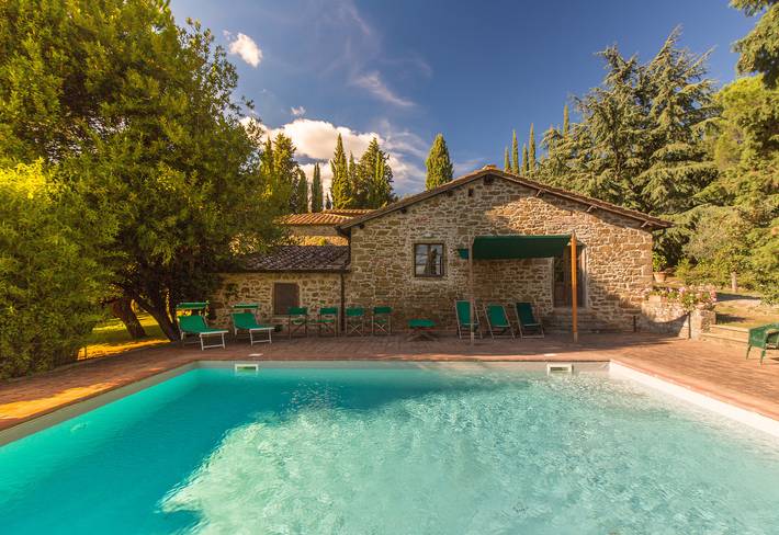 Location de vacances pour 11 personnes, avec jardin à Radda in Chianti - 4