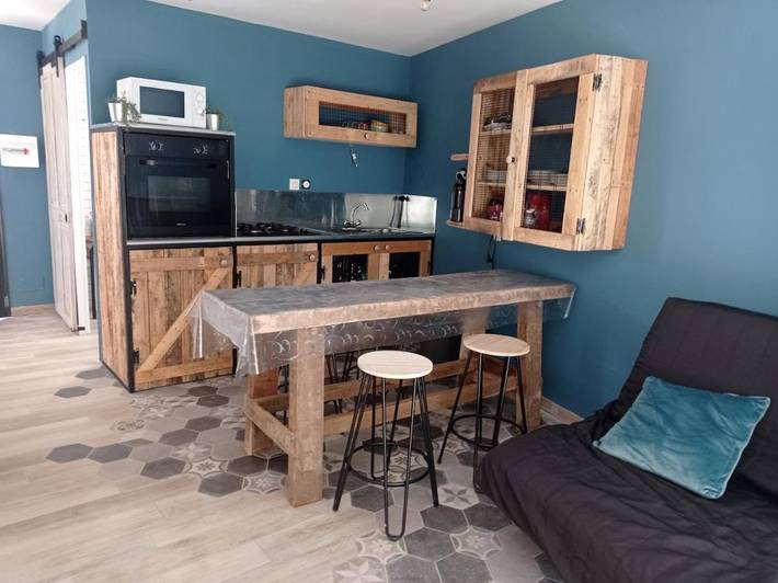 Maison de vacances pour 4 personnes, avec balcon