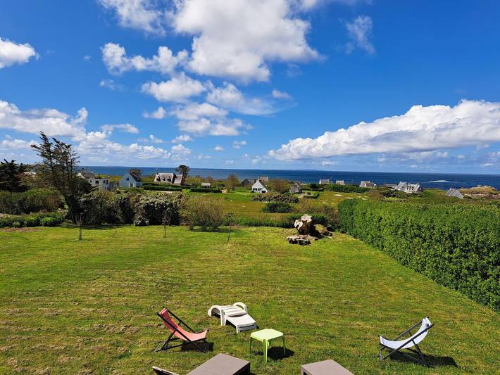 Maison de Vacances en Bretagne Vue Mer in Lampaul-Plouarzel, Région de Brest