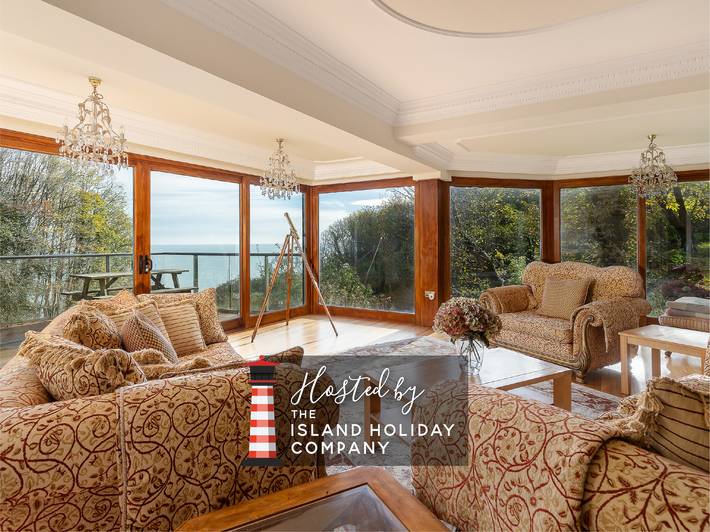 Villa for 10 people, with garden and balcony on the Isle of Wight