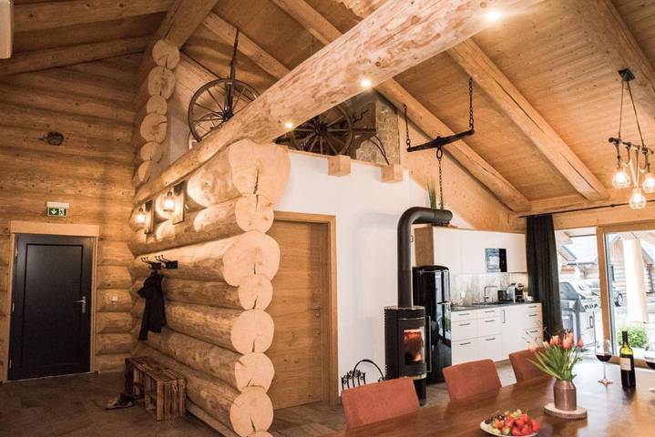 Ferienwohnung für 4 Personen, mit Terrasse und Garten sowie Sauna in Schwarzenberg am Böhmerwald