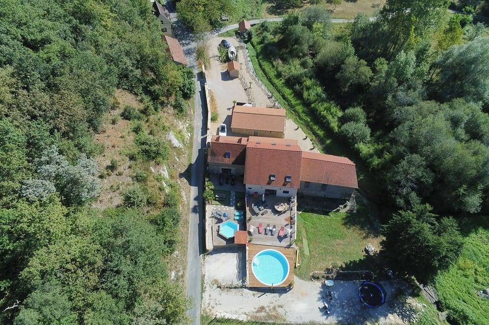 Casa-Villa-Baño privado con ducha-Vista al campo in Saint-Vincent-de-Cosse, Périgord Noir