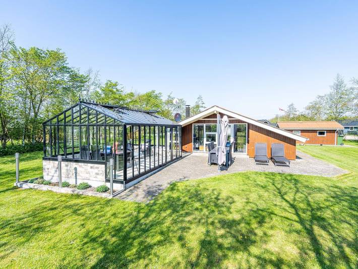 Ferienhaus für 4 Personen, mit Terrasse und Sauna