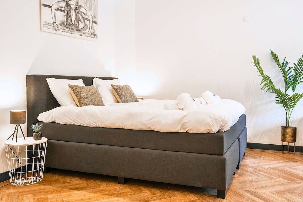 Geheel appartement, Gezellige Tilburgse ruimte met 100+ Mbps Wifi, smart Tv en balkon—perfect voor werk en ontspanning. in Tilburg, Noord-Brabant