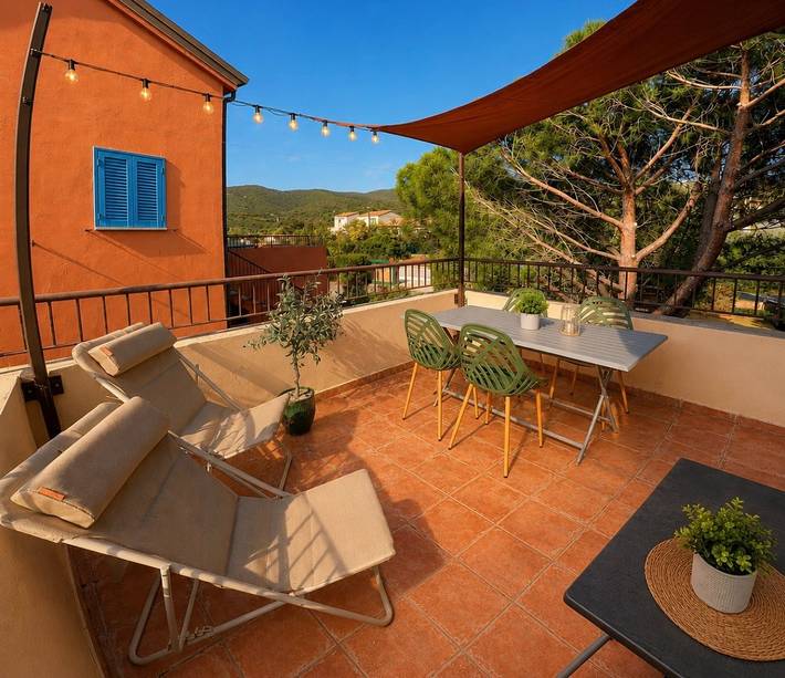 Gîte pour 4 personnes, avec piscine et terrasse à Belgodère - 3