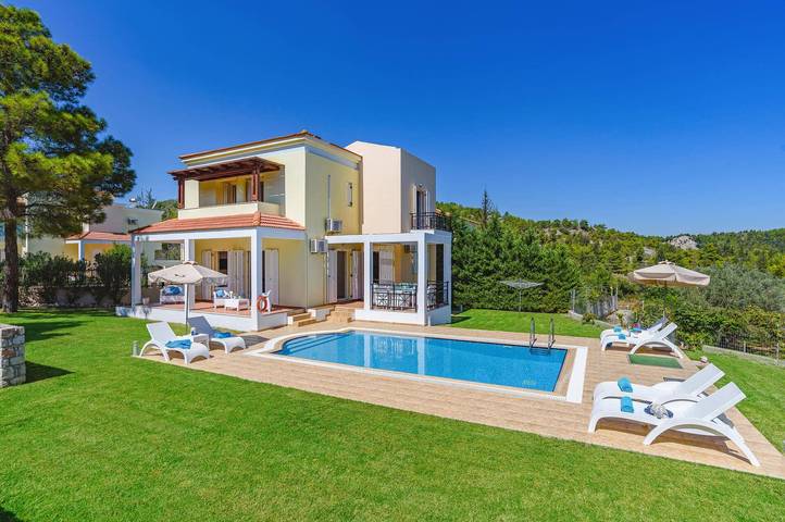 Ferienhaus für 6 Personen, mit Garten auf Rhodos