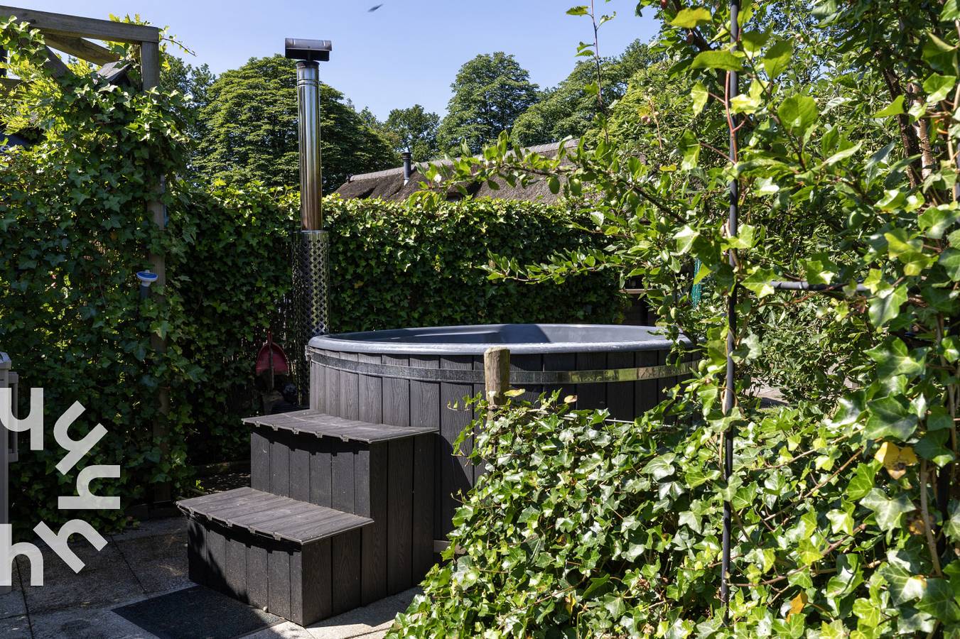 Ganze Wohnung, Gemütliche Wohnung für 2 mit einem Hot Tub im Garten in Nieuw Heeten in Sallandse Heuvelrug
