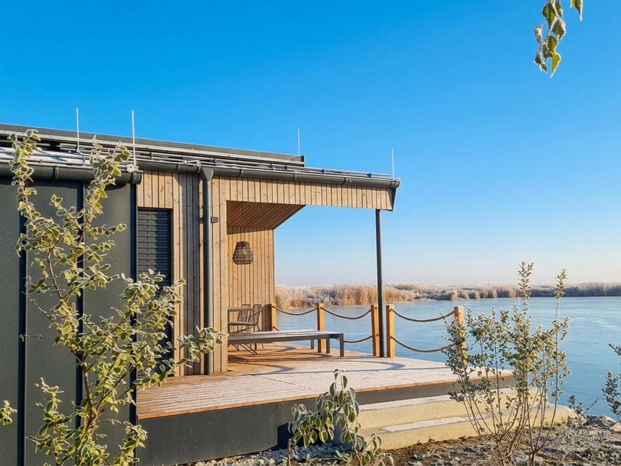 Guesthouse mit direktem Meerblick in der Natur in Gemeinde Breitenbrunn am Neusiedler See, Leithaberg