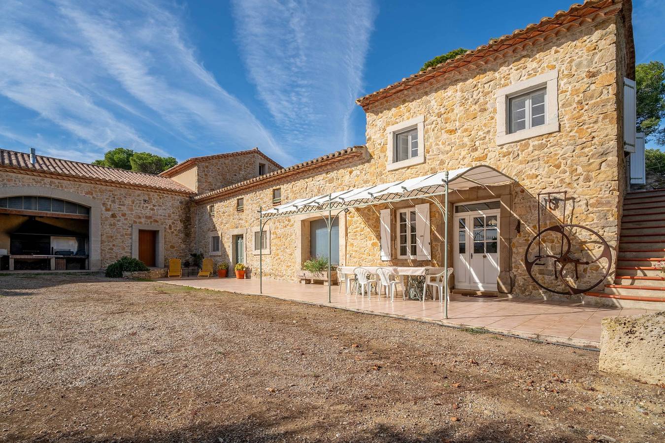 Mas Viticole À 10 Min De Narbonne avec Piscine Privée in Bizanet, Côte méditerranéenne (France)