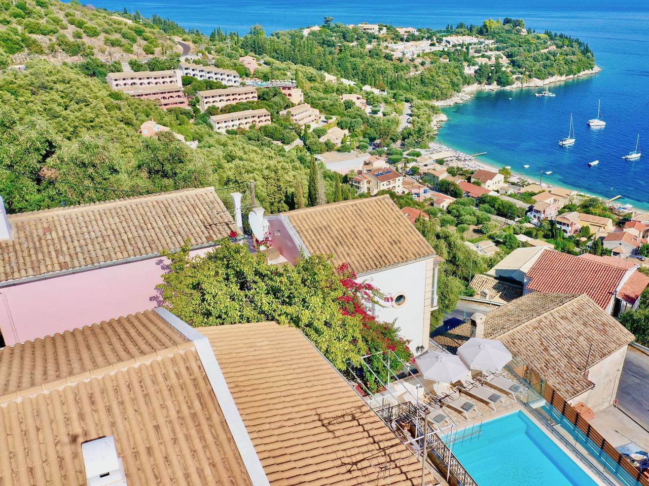 Βίλα για 8 άτομα με ταράτσα in Καλάμι, Κέρκυρα