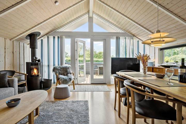 Ferienhaus für 6 Personen, mit Sauna und Whirlpool sowie Garten und Terrasse in Kærgården - 4