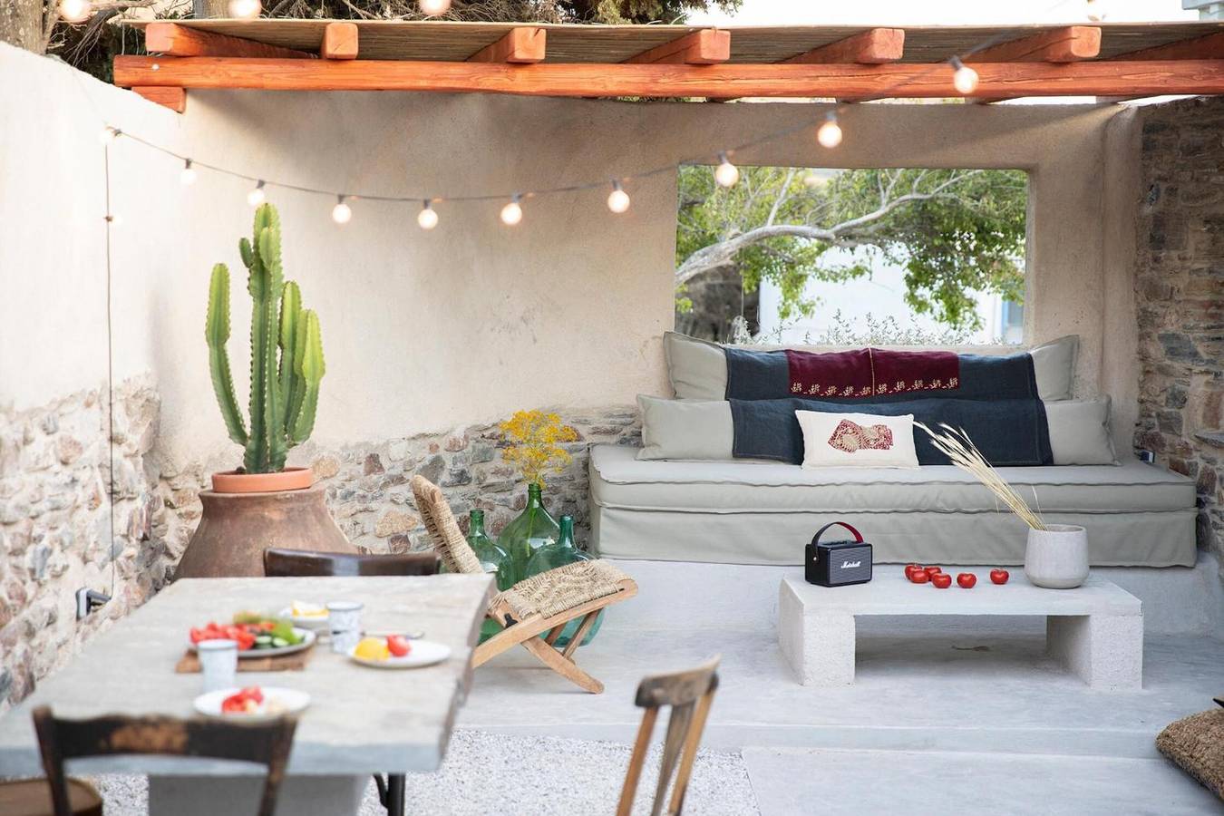 Bungalow 'Onos Eco Living - Margerita' com vista para a montanha, Wi-Fi e ar condicionado in Mesi (Cíclades), Tinos