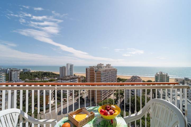 Ferienwohnung für 4 Personen, mit Terrasse und Meerblick, mit Haustier in Lignano Sabbiadoro