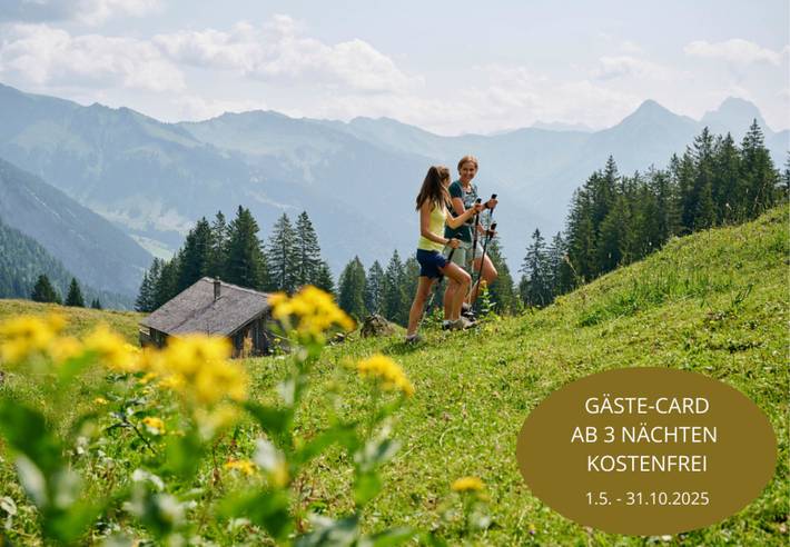 Ferienwohnung für 3 Personen, mit Garten in Au - 2