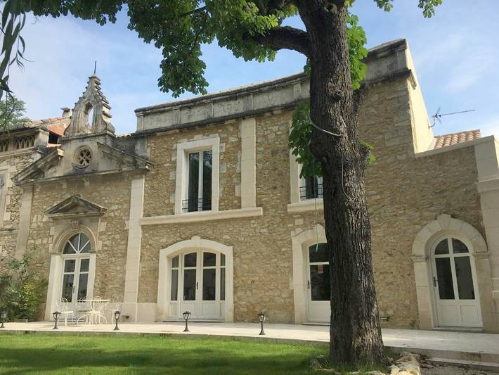 Gîte pour 2 personnes, avec vue et jardin, animaux acceptés à Orange - 4