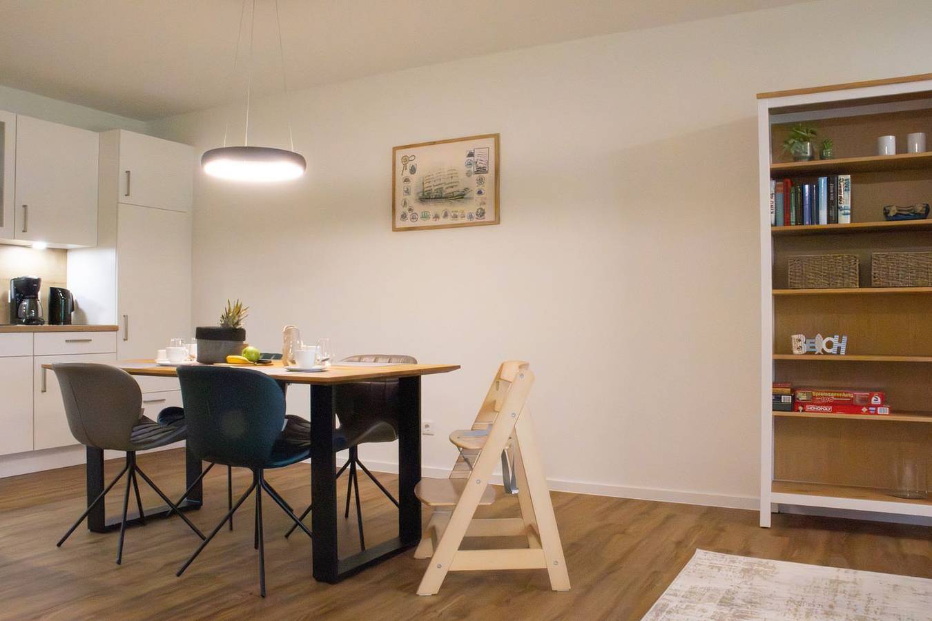 Apartamento entero, Schöne Tiet – Frische Auszeit. Modern. Terrasse mit Rasenfläche. Strandnah. in Tossens, Butjadingen