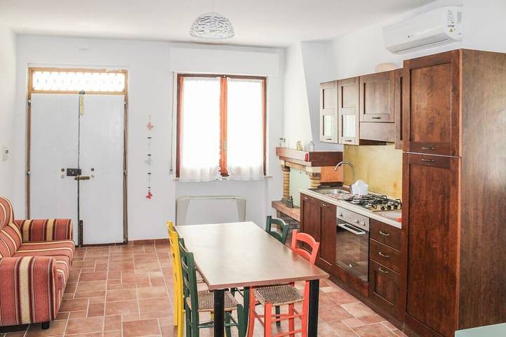 Ferienhaus für 4 Personen, mit Balkon und Garten, mit Haustier