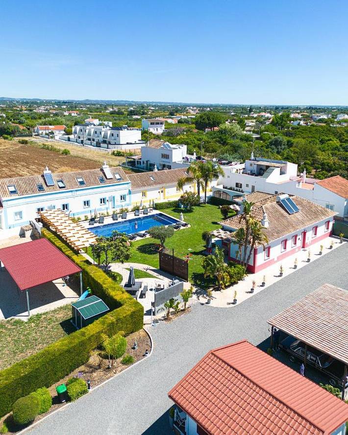 Vivendas de férias para 2 pessoas, com piscina e jardim, com animais de estimação em Ria Formosa