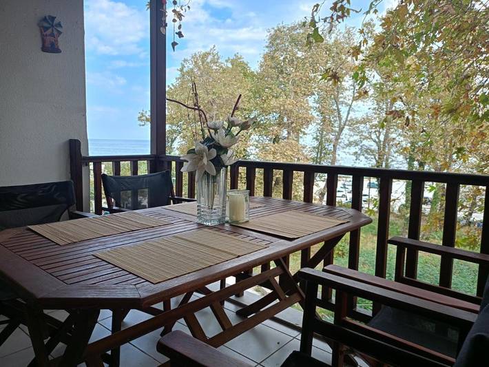 Gîte pour 7 personnes, avec vue et balcon, adapté aux familles dans Agios Ioannis (Zagora–Mouresi)