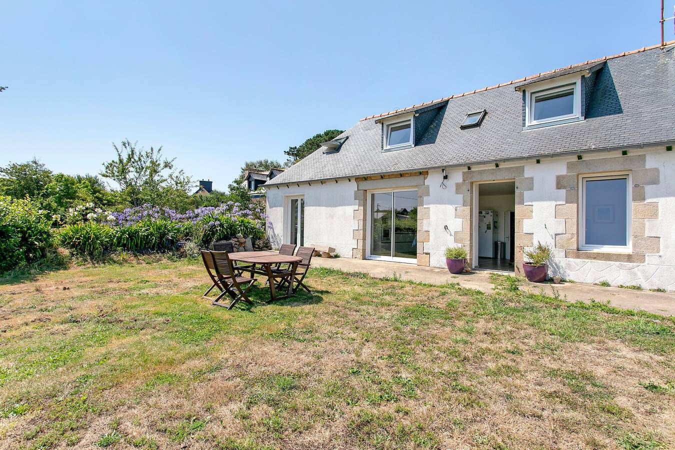 Chambres d'hôtes Ty Glas - chambre rez-de-chaussée in Pleubian, Côte de Granit Rose