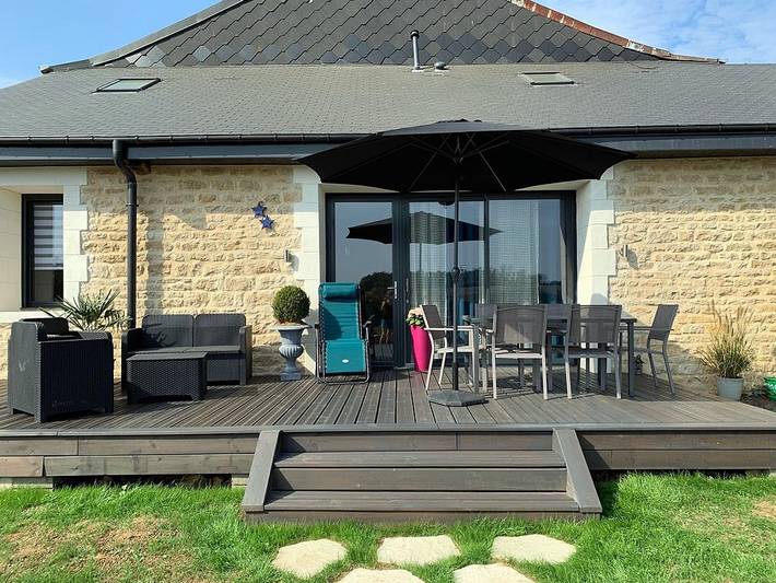 Gîte pour 6 personnes, avec Terrasse et Jardin