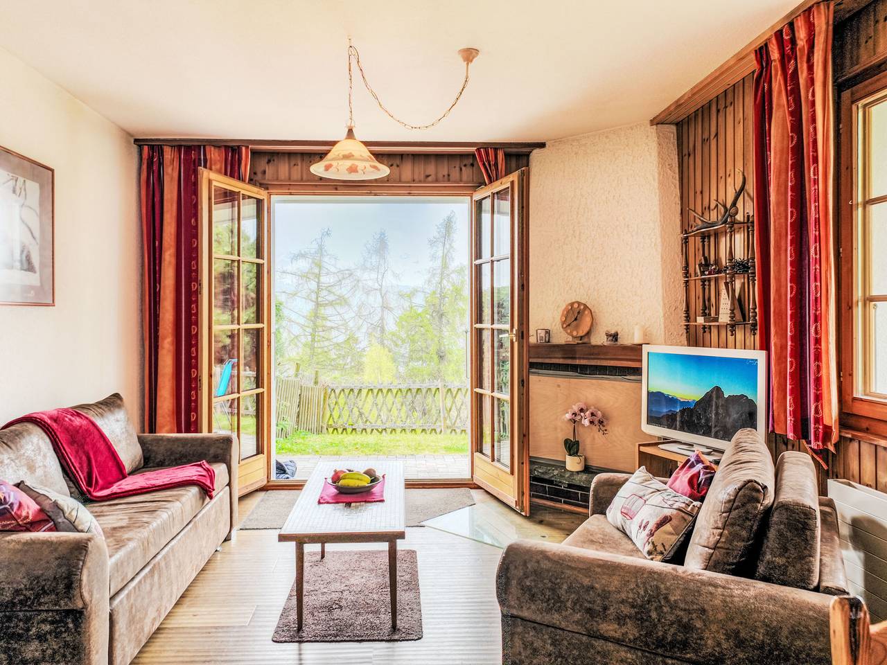 Ganze Wohnung, Chamois Az1 in Les Agettes, Walliser Alpen